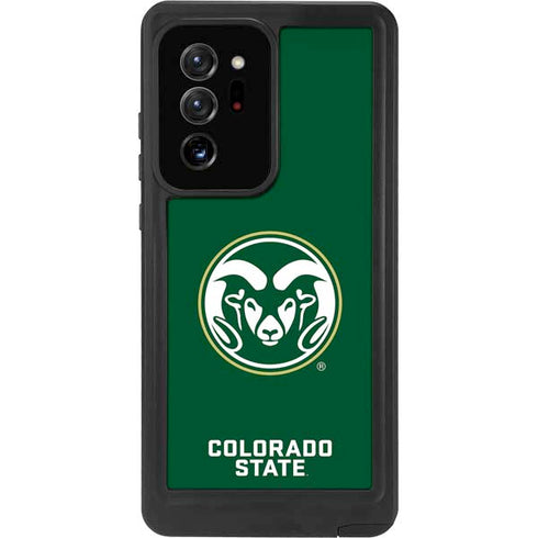 Colorado State University CSU Rams Logo Galaxy Note20 Ultra 5G Waterproof Case